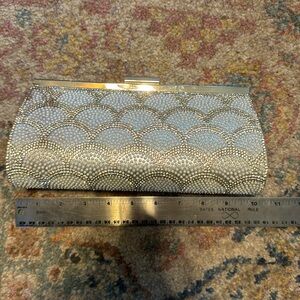 Silver clutch brand new and never used